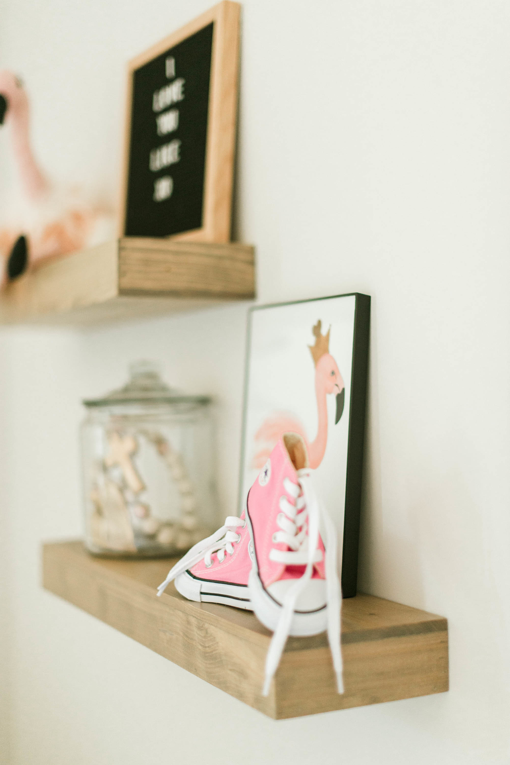 Bookmark this post ASAP for nursery inspiration. Motherhood and Lifestyle Blogger Meghan Basinger shares a look into her baby girls XO nursery. 